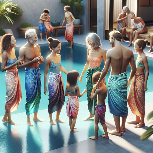 famille-sarouel-de-bain-piscine