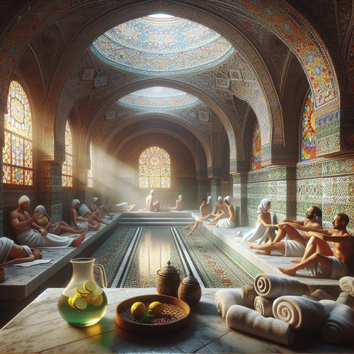 Hammam aux mosaïques et vapeur orientale